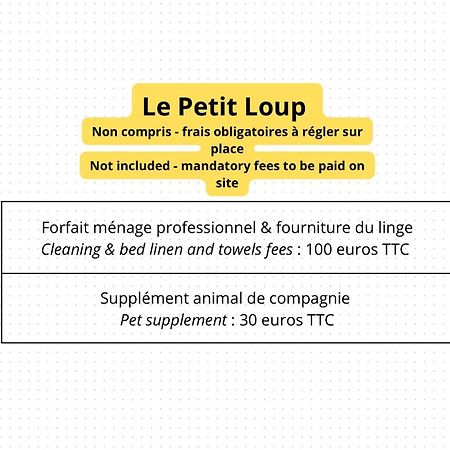 Le Petit Loup, Appartement Neuf Avec Jardin Gerbépal Exteriör bild