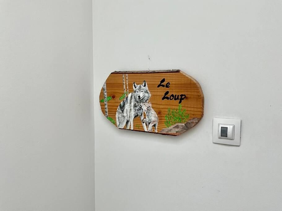 Le Petit Loup, Appartement Neuf Avec Jardin Gerbépal Exteriör bild